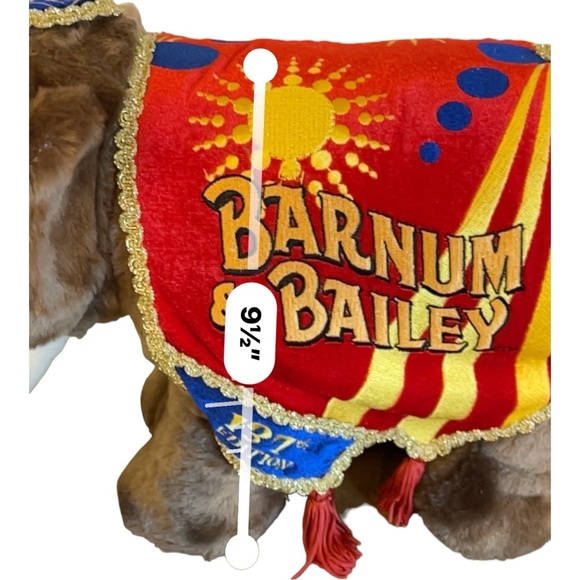 Ringling Bros and Barnum & Bailey Circus Elephant Plush 137th Edition - Picture 6 of 7